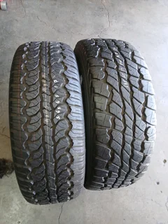 265/65/17 Dunlop Grendtrek ATG 3 available at affordable prices call/WhatsApp 0631966190 for more.