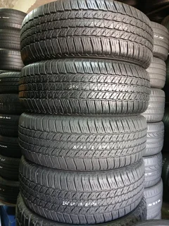 265/60/18 bridgestone x 4 and many more tyres sizes available call/WhatsApp 0631966190 for more info