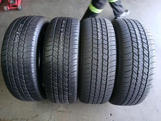 265/60/18 bridgestone x 4 and many more tyres sizes available call/WhatsApp 0631966190 for more info