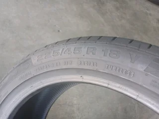 225/45/18 continental and many more tyres sizes available call/WhatsApp 0631966190 for more details.