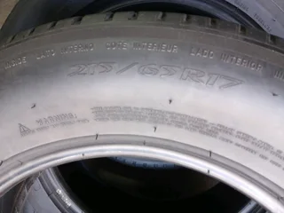 215/65/17 Michelin and many other sizes available at affordable prices call/WhatsApp 0631966190 .