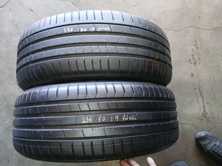235/50/19 pirelli and many other sizes available call/WhatsApp 0631966190 will fit and balance.