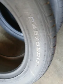 245/55/17 Goodyear runflat available at affordable prices call/WhatsApp 0631966190 will fit /balance
