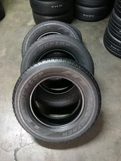 265/65/17 dunlop available will fit and balance call/WhatsApp 0631966190 for details.