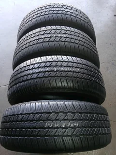 265/60/18 bridgestone and many more tyres available will fit and balance call/WhatsApp 0631966190 .