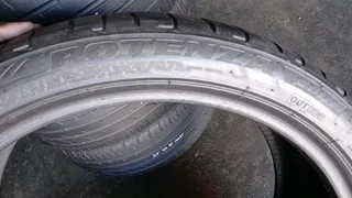 225/40/19 runflat bridgestone will fit and balance call/WhatsApp 0631966190 for details.