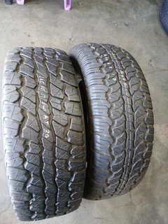We are selling quality used tyres At affordable prices with fitting and balance included.