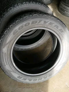255/60/20 Goodyear available at affordable prices call/WhatsApp 0631966190 will fit and balance.