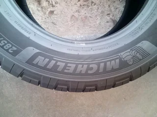 285/60/18 Michelin available at affordable prices call/WhatsApp 0631966190 will fit and balance.