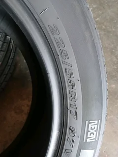225/55/17 and many more tyres sizes available call/WhatsApp 0631966190 for details.