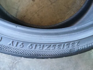 235/35/19 and many more tyres sizes available call/WhatsApp 0631966190 for more information.