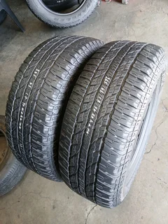 265/65/17 Yokohama and many other sizes available call/WhatsApp 0631966190 for details.