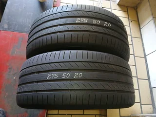 225/50/17 ×4 runflate tyres available at affordable prices.