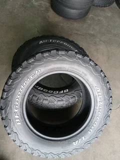 285/70/18 ×4 bf goodrich white wall and many more tyres sizes available call/WhatsApp 0631966190.