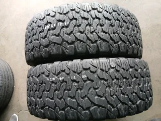 285/70/18 ×4 bf goodrich white wall and many more tyres sizes available call/WhatsApp 0631966190.