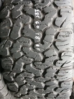 285/70/18 ×4 bf goodrich white wall and many more tyres sizes available call/WhatsApp 0631966190.