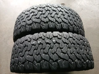 285/60/18 ×4 bf goodrich and many other call/WhatsApp 0631966190 for more.