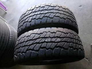265/60/18×2 dunlop grand trek AT3G and many more tyres sizes available call/WhatsApp 0631966190 .