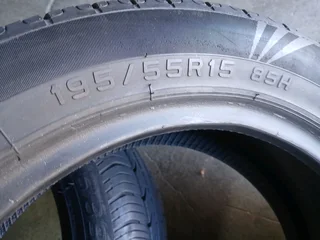 195/55/15 and many more tyres sizes available call/WhatsApp 0631966190 for more information.
