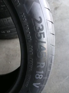 235/45/18 and many more tyres sizes available call/WhatsApp 0631966190 for details