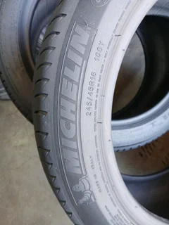245/45/18 Michelin runflat and many more tyres sizes available call/WhatsApp 0631966190.