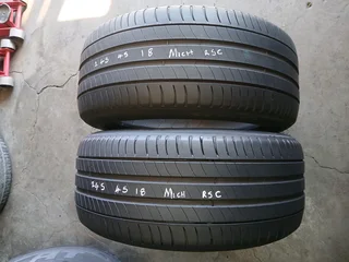 245/45/18 Michelin runflat and many more tyres sizes available call/WhatsApp 0631966190 .