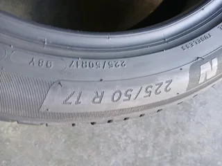 225/50/17 Michelin available at affordable prices call/WhatsApp 0631966190 for details.
