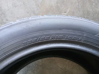 235/55/18 Yokohama available at affordable prices call/WhatsApp 0631966190 for details .