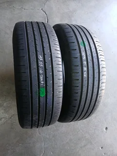 195/55/16 continental and many more tyres sizes available call/WhatsApp 0631966190 for details.