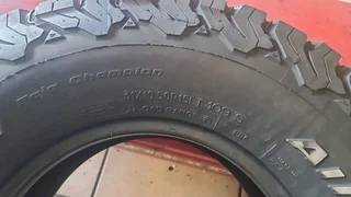 31x10.5 r 15 bf goodrich and many more tyres sizes available call/WhatsApp 0631966190 for details.