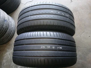 275/40/18 pirelli runflat available at affordable prices call/WhatsApp 0631966190 for details.