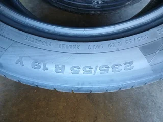 235/55/19 x4 continental and many more tyres sizes available call/WhatsApp 0631966190 for details.