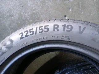 225/55/19 continental and many more tyres sizes available call/WhatsApp 0631966190 for details.