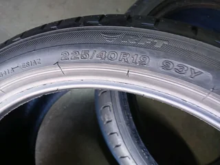 225/40/19 normal and runflat available at affordable prices call/WhatsApp 0631966190 for details.