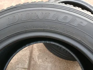 265/60/18 dunlop grand trek available at affordable prices call/WhatsApp 0631966190 for details.