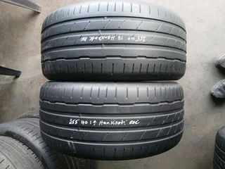 255/40/19 hankook runflat and many more tyres sizes available call/WhatsApp 0631966190 for details.