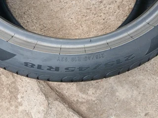 215/45/18 pirelli available at affordable prices call/WhatsApp 0631966190.