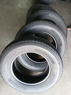 265/65/18 dunlop Grendtrek A/T30 and many more tyres sizes available call/WhatsApp 0632966190.