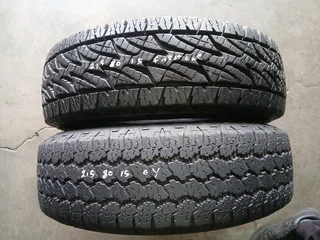 215/80/15 c available at affordable prices call/WhatsApp 0631966190 for details.