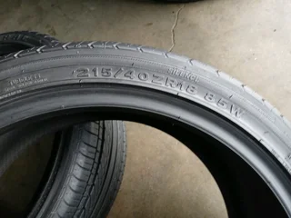 215/40/18 available at affordable prices call/WhatsApp 0631966190 for more details.