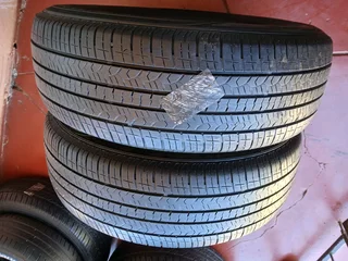 225/65/17 x 2 Goodyear for 1500 rand with fitting and balance included call/WhatsApp 0631966190 .