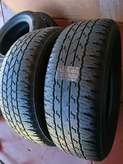 265/65/17 bridgestone available at affordable prices call/WhatsApp 0631966190 for details.