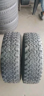 30x9.5 r 15 bf goodrich and many more tyres sizes available call/WhatsApp 0631966190 for details.