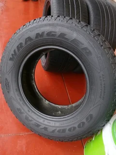 245/70/16 Goodyear available at affordable prices call/WhatsApp 0631966190 for details.
