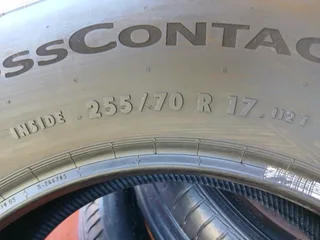 255/70/17 continental and many more tyres sizes available call/WhatsApp 0631966190 .
