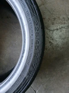 225/45/17 runflat continental and many more tyres sizes available call/WhatsApp 0631966190.