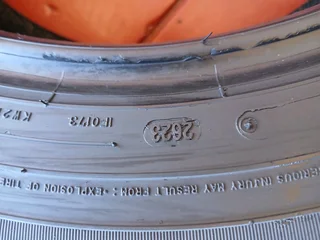 255/60/18x4 dunlop Grendtrek AT 23 and many more tyres sizes available call/WhatsApp 0631966190 .