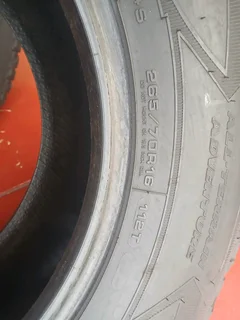 265/70/16 Goodyear available at affordable prices call/WhatsApp 0632966190 for detail