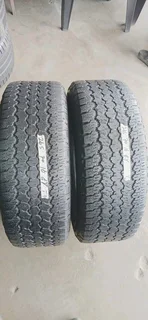 265/70/16 Goodyear available at affordable prices call/WhatsApp 0631966190 for details will fit.