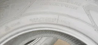 265/70/16 Goodyear available at affordable prices call/WhatsApp 0631966190 for details will fit.